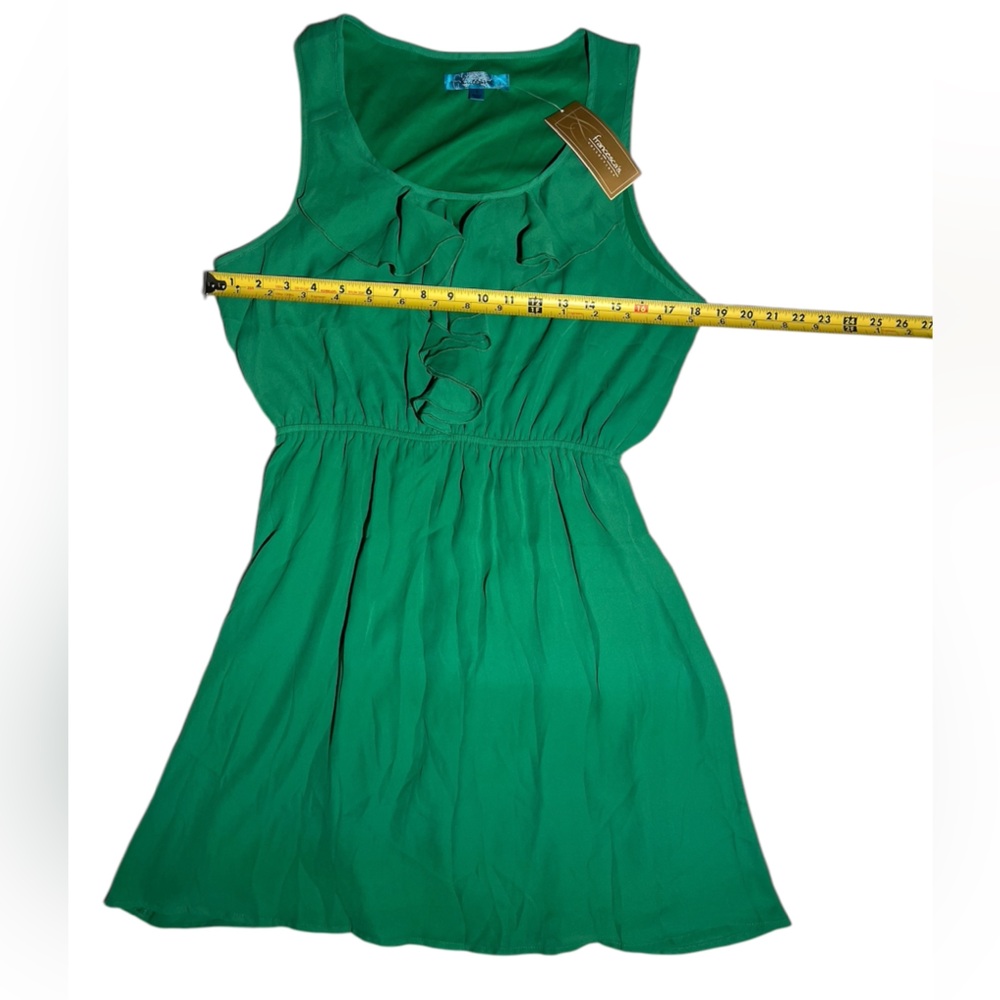 Green Sleeveless Dress